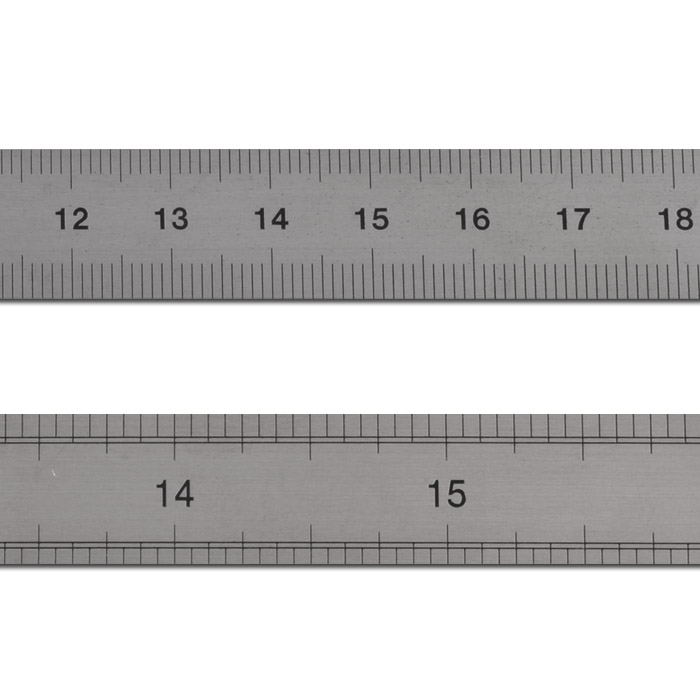 Length Measuring Stick - Thin And Flexible - 15 mm Thick - 500-1000 mm