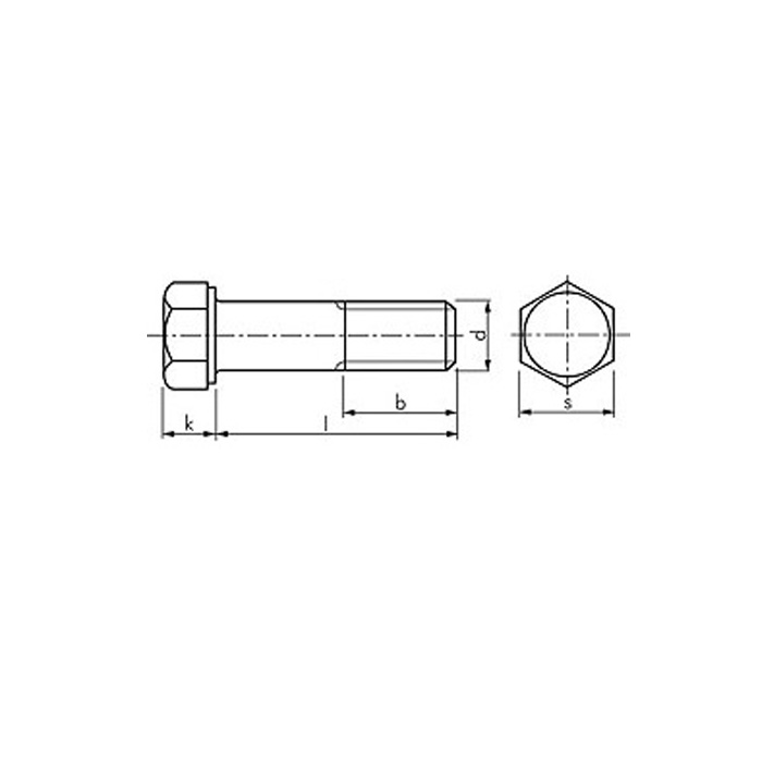 hex-bolt-with-shank-din-931-iso-4014